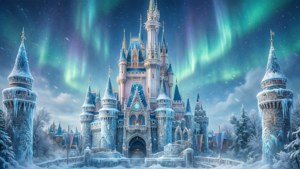 Frozen Winter Castle