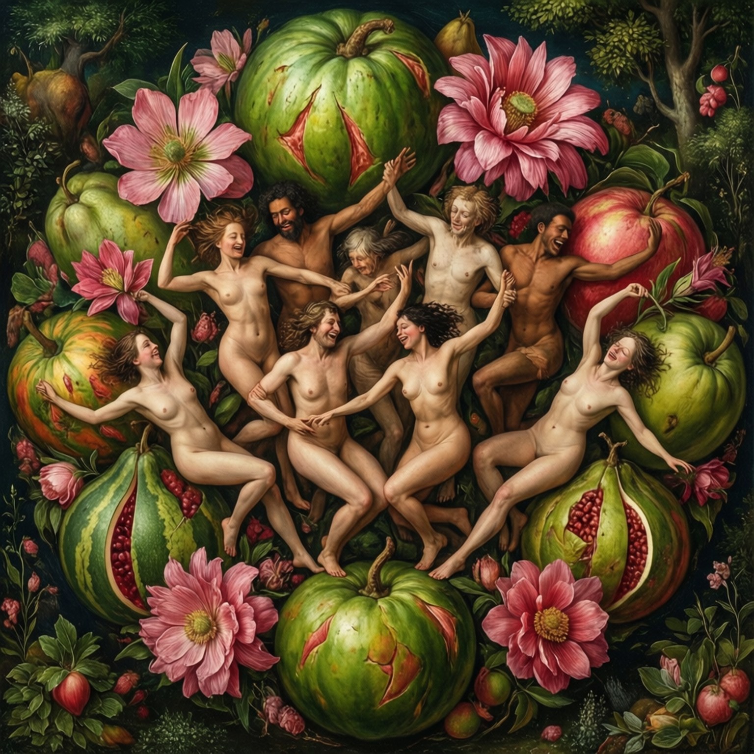 Fruit Dance Ring by Wallpapers.art Studio