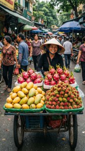 Fruit Market Vendor