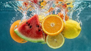 Fruit Splash Abstract