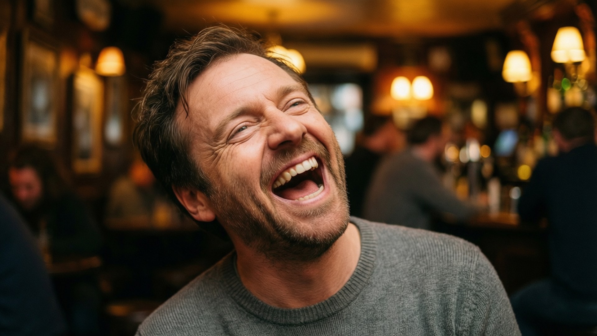 Full Laugh by Wallpapers.art Studio