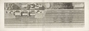 Fundering van de Engelenburcht en de Engelenbrug te Rome