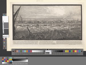 Funeral of Lord Nelson. From the Bankside near Shakespeare's Theatre