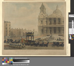 Funeral Procession of the Late Lord Viscount Nelson from the Admiralty to St. Paul's, London
