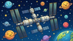 Funny ISS Cartoon