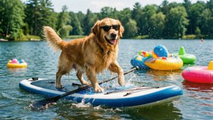 Funny Lake Day