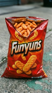 Funyuns Bag Close-Up