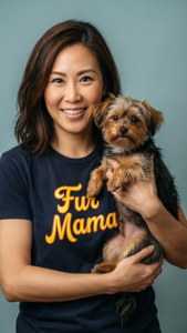 Fur Mama T-Shirt Portrait