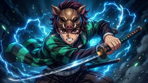 Furious Boar Swordsman