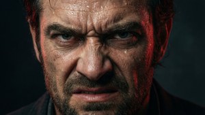 Furious Gaze Close-Up