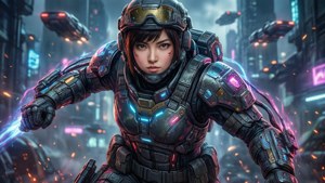 Future Soldier Saya