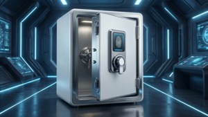 Futuristic Biometric Safe