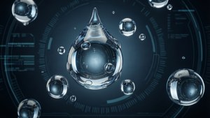 Futuristic Droplet UI