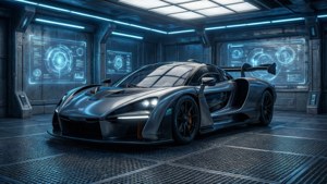 Futuristic Garage