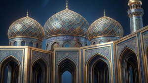 Futuristic Islamic Arches