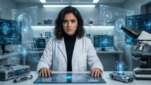 Futuristic Lab Genius