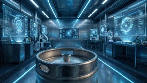 Futuristic Lab Keg
