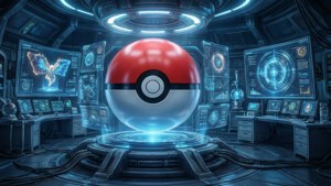 Futuristic Lab Pokeball