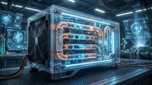 Futuristic Liquid Cooled PSU