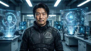Futuristic Scientist