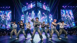 Futuristic Stage Performance