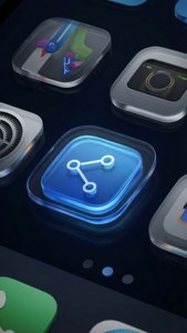 Futuristic UI Share