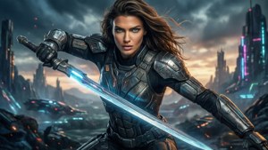 Futuristic Warrior