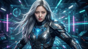 Futuristic Warrior
