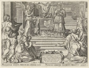 Gabriël verschijnt aan Zacharias