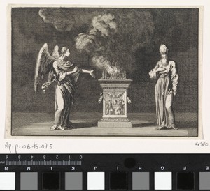 Gabriël verschijnt aan Zacharias in de tempel