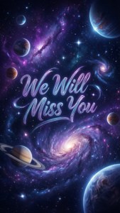 Galactic Goodbye