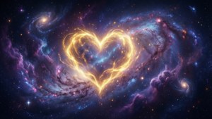 Galactic Gratitude Heart