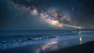Galactic Ocean Night