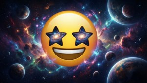 Galactic Star Eyes Emoji