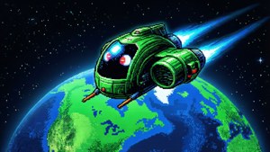 Galaga Over Earth