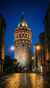 Galata Tower Night