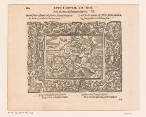 Galatea bemind door Polyphemus en Acis
