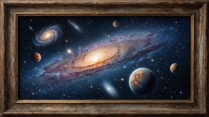 Galaxy Art Frame