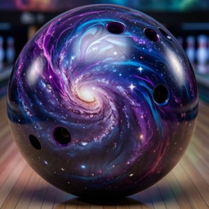 Galaxy Bowling Ball