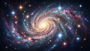 Galaxy Cosmic Glint