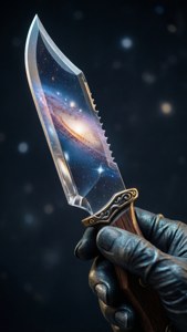 Galaxy Crystal Gacha Knife