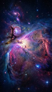 Galaxy Nebula Purple Pink