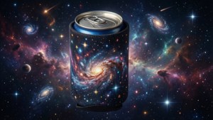 Galaxy Space Koozie