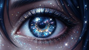 Galaxy Sparkle Eye
