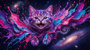 Galaxy Splash Popcat