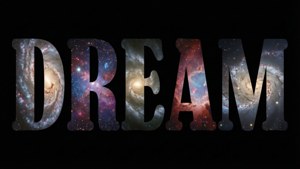Galaxy Typography DREAM