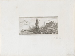 Galei in de haven
