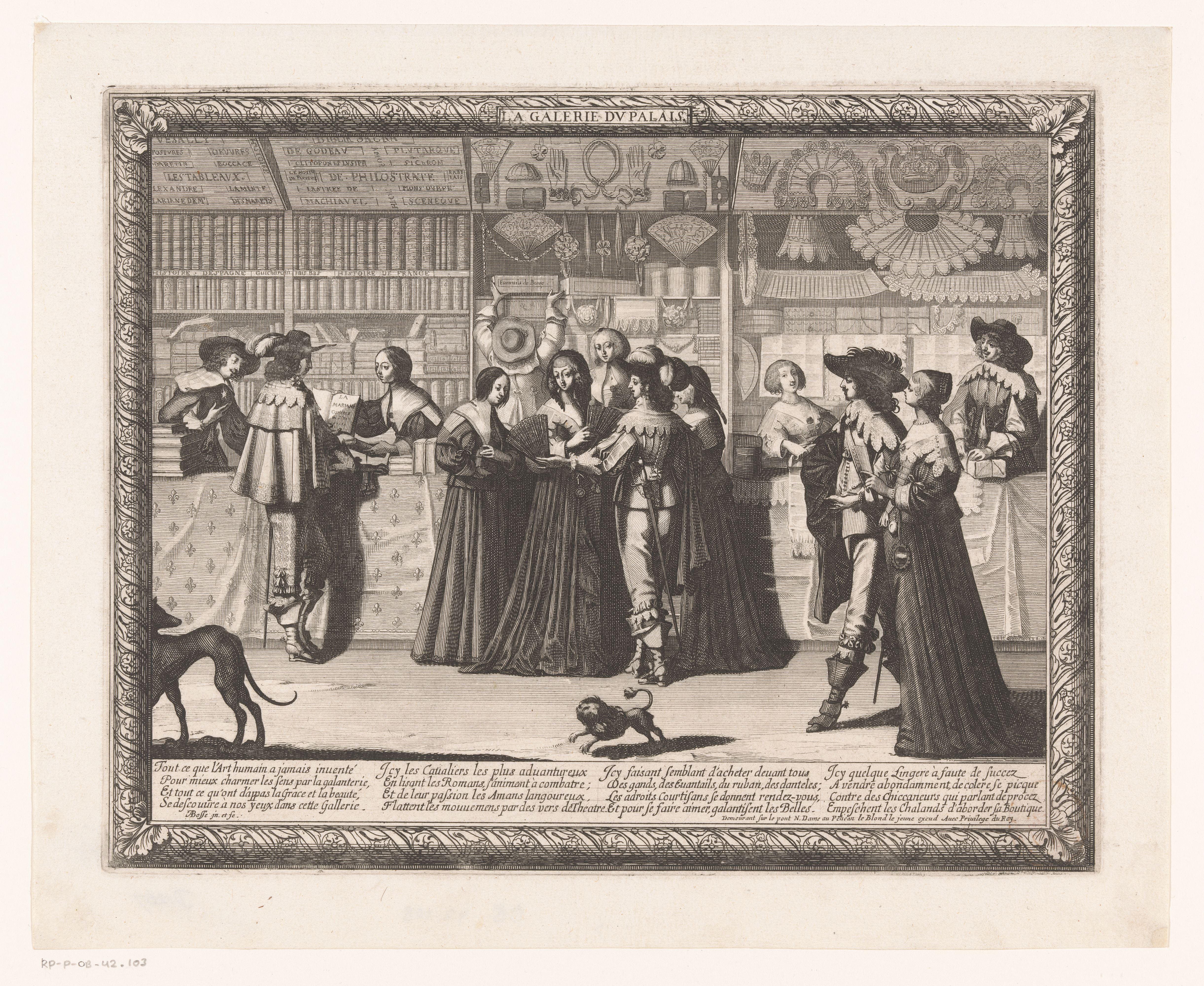 Galerie du Palais by Abraham Bosse