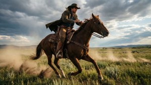 Galloping Cowboy