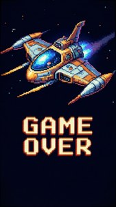 Game Over Galaga